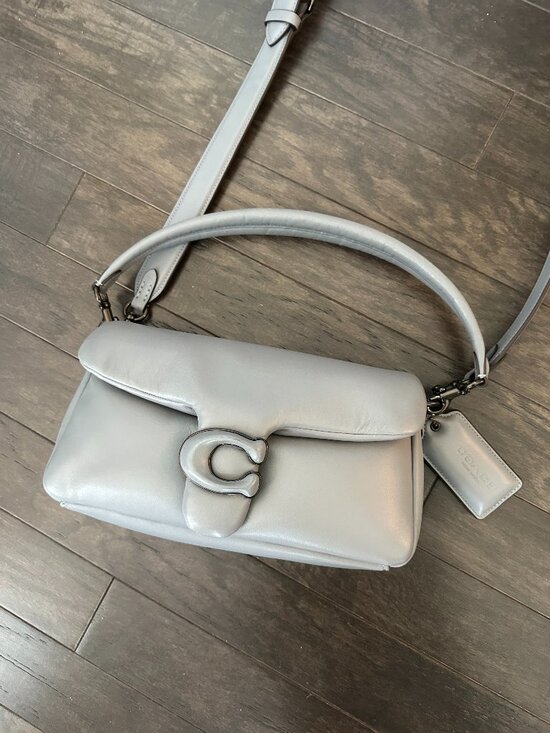 Coach Handbags - Coach Light Grey Pillow Tabby Shoulder Bag/Purse Style #L2081-C0772